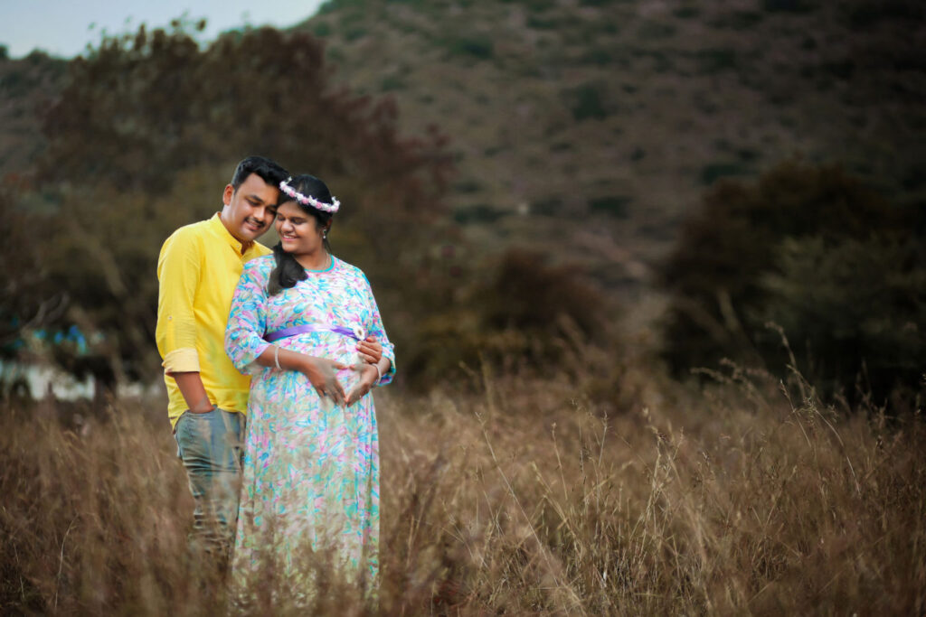 Capture Sweet Memories - Coimbatore Maternity Photography with Suganth & Dhivya