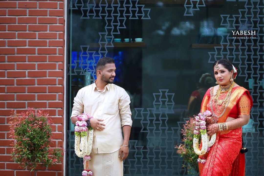 Our beautiful wedding bride @sai_ilaa in our pure Kanjivaram Silk Saree  ♥️♥️ Wishing our lovely couple all time love and happiness… | Instagram