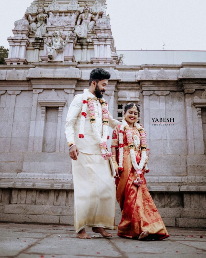 Temple Wedding Photography by Yabesh Photography Timeless Moments Captured Beautifully